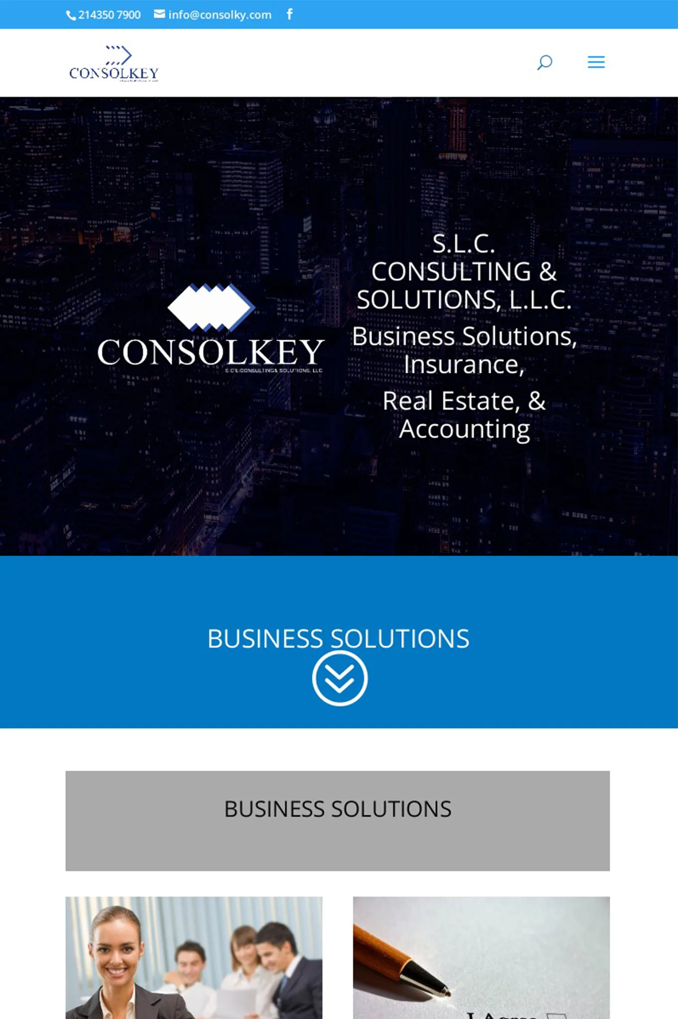 Client website — ConsolKey