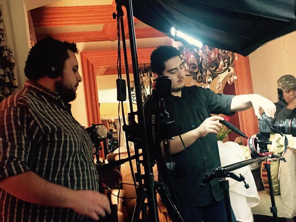 Behind the scenes, frame 5